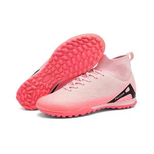 <span class=keywords><strong>Scarpe</strong></span> da Calcio FG/TF da Uomo Nere e Verde Neon, Alte, con Lacci, Traspiranti, per Terreni Morbidi, con Tacchetti Lunghi, Ideali per Allenamento Primaverile - Product Image 6