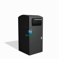 Machine de recyclage intelligente pour bouteilles de boissons, distributeur inverse (RVM), compacteur, scanner, IA, aluminium, écran tactile LCD