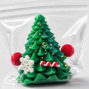 Christmas Tree <b>Squishy</b> Toy, Slow Rising Simulated Stress Relief Squeeze Fidget Toy, Viral Christmas Holiday Gift - Product Image 3