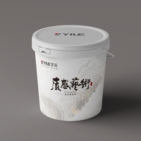 Peinture à base de chaux durable de haute qualité, revêtement en poudre, revêtement liquide, résine, texture murale intérieure et extérieure, peinture à la chaux