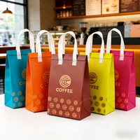Sac isotherme pliable et écologique en non-tissé grande capacité pour repas à emporter, boissons et restauration rapide – Vente en gros