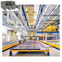 Machine de fabrication de panneaux muraux préfabriqués en béton et fibre, étanches, pour maisons préfabriquées