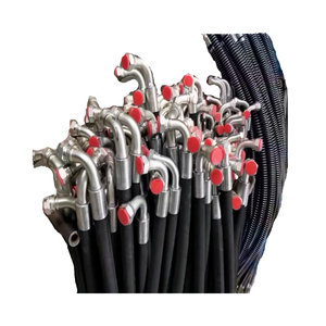 Para Hyundai Escavadeira Rock Kits Linha Hidráulica Disjuntor De Mangueira De Alta Pressão com Serviço De Corte Personalizado - Product Image 3