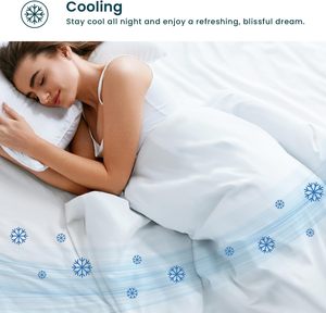 Customized Luxury 100% Viscose <strong>Bamboo</strong> <strong>Sheets</strong> Queen Size Super Soft Bedding Set Cooling <strong>Sheets</strong> - Product Image 4
