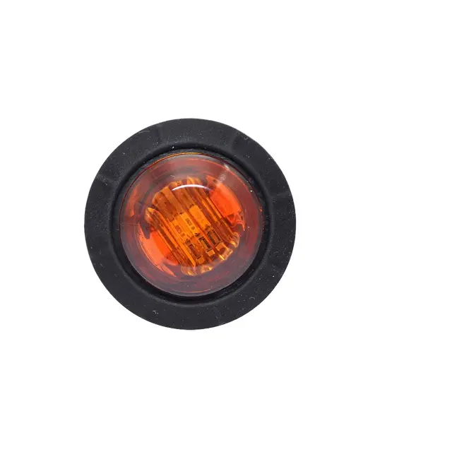 Topdrive Round LED Light Front Rear Side Marker Indicators Light AUTO Lighting System 12V Driving Safely Top Drive 1971-1981 ABS