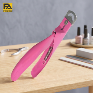 Cortador de uñas acrílico de calidad superior Aprobado por CE e ISO Revestimiento de color Acero inoxidable Belleza Cutícula Toe Cortador de uñas Caja Embalaje - Product Image 5