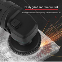 Pulidora Portátil Profesional de Grado DIY, Potente Amoladora Angular Eléctrica Multiusos con Interruptor Deslizante