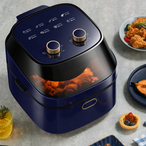 Friteuses à air domestique 7,5 L <span class=keywords><strong>Friteuse</strong></span> à air multifonctionnelle électrique <span class=keywords><strong>XXL</strong></span> chaude avec panier détachable - Product Image 3