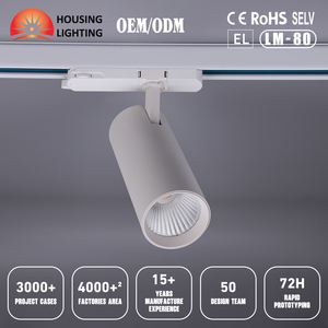 Projecteur sur rail LED COB dimmable <span class=keywords><strong>Dali</strong></span> Zigbee, anti-éblouissement, pour <span class=keywords><strong>musée</strong></span> et théâtre - Product Image 1