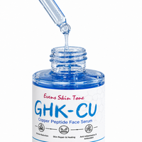 Sérum Visage Anti-Âge au Cuivre GHK-Cu 2% (20000 PPM) Snap-8 Peptide, Soin de la Peau, Marque Privée OEM ODM 30ml