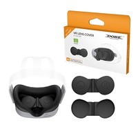 Housse de protection en Silicone Offre Spéciale pour méta quest 3s VR lunettes casque anti-poussière lentille couverture lunettes couverture