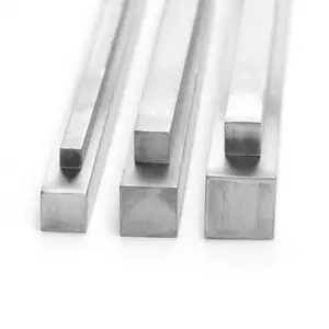 High Quality Hot Rolled 301 301L 304 316 Smooth Stainless Steel Square Bar