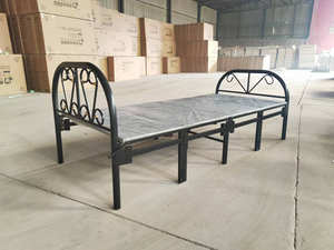 Cama Plegable Metálica de Estilo Simple, Tamaño Individual, para Hotel y Dormitorio - Product Image 5