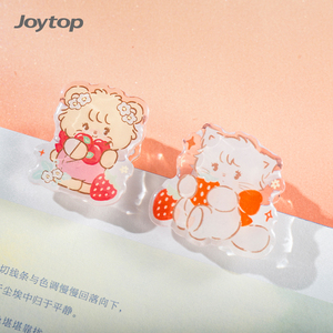 Joytop OD-500094 Bán Buôn Mikko Người Yêu Berry - Acrylic Clip Lưu Trữ Trong Suốt Nẹp Phim Hoạt Hình Clip Sinh Viên Văn Phòng Phẩm - Product Image 6