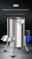 Groentehakselaar & -snijder Eco-Friendly 3800W-4800W Snackfoodfabriekmachine, vergruizen & snijden, 1 jaar garantie, geschikt voor pompoen & zoete aardappelen
