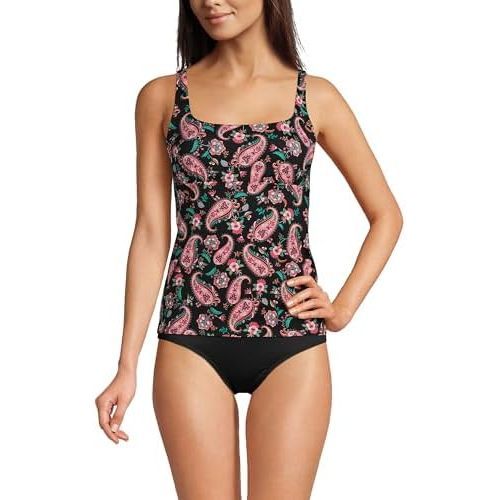 Black Multi Paisley Floral