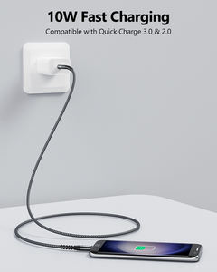 Cable de Carga Rápida USB C SUNGUY al por Mayor de Fábrica, Cable USB Duradero Tipo C, Cable de Carga, Cavo di Ricarica - Product Image 2