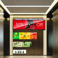 Offre Spéciale Moniteur à écran LCD commercial ultra large de 38.6 pouces pour ascenseur et éducation Affichage à barre tendue avec bord d'étagère
