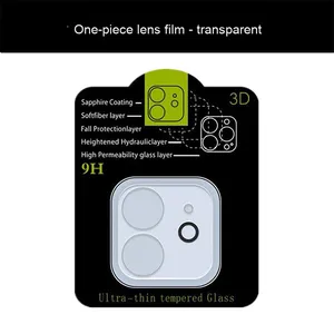 15PRO protezione per fotocamera con 16 obiettivi per telefono, vetro temperato, <span class=keywords><strong>pellicola</strong></span> protettiva <span class=keywords><strong>antigraffio</strong></span> integrata 9H - Product Image 6