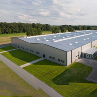 Construction de Bâtiments Métalliques Préfabriqués Personnalisés à Faible Coût Directement de l'Usine : Entrepôts et Ateliers en Acier