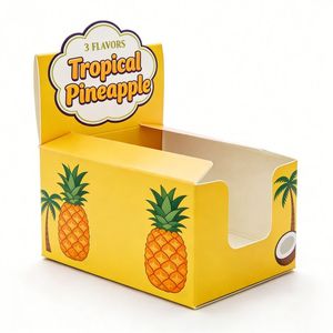 Présentoir de Comptoir Personnalisé pour Fruits, en Carton Recyclable avec Lamination Mate et Revêtement UV, Idéal pour Supermarchés et Magasins de Détail - Product Image 6