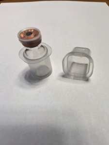 Wholesale Custom 3ml 1-Piece Sterile PET <b>Plastic</b> Cosmetics <b>Box</b> with Recycled Materials and Embossing for Small Vial Holder Pack - Product Image 2