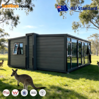 Casa Contenedor Expandible Prefabricada de 20, 30 y 40 Pies, Villa Prefabricada de Ensamblaje Rápido, Casa Contenedor Modular Expandible