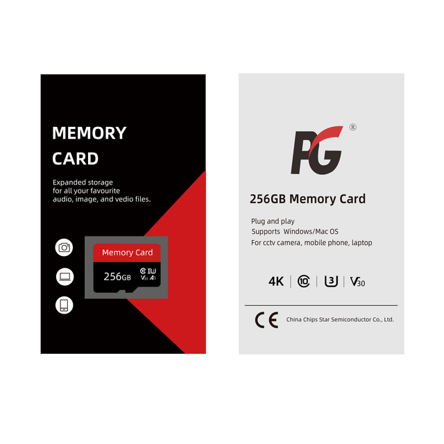 Large Capacity Micro Tf Card 256GB 128GB 64GB 32GB Ultra HD Support Brand Custom Oem