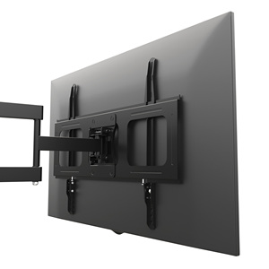 Supporto <span class=keywords><strong>TV</strong></span> a Parete V-mount in Acciaio, Completamente Articolato, Regolabile Manualmente, Girevole, Compatibile con Schermi <span class=keywords><strong>TV</strong></span> da 32-70 Pollici, Capacità di Carico 35kg/77lbs - Product Image 5