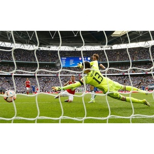 Poliéster polipropileno 12*12cm sin nudos de red de fútbol pateando <span class=keywords><strong>campo</strong></span> de deporte neto - Product Image 1