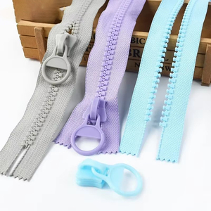 ซิปพลาสติกเรซิ่นแบบปลายเปิด ขนาด 20 ซม. 25 ซม. 30 ซม. สีสันสวยงาม เป็นมิตรกับสิ่งแวดล้อม # 10 สำหรับกระเป๋า - Product Image 3