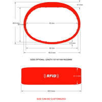 Factory Outlet Personalización NFC UV Color Changing Wristband Festival Pulseras RFID Pulsera imprimible