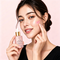 Sérum facial au PDRN d'ADN de sodium avec complexe de collagène, essence hydratante douce pour une peau nourrie et une sensation de confort