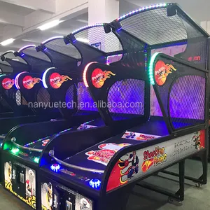 Abilità a gettoni elettronica dell'interno che spara la macchina del gioco Arcade di pallacanestro della via del cerchio pazzo da vendere