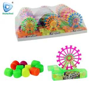 Apito de roda de ferris colorida, venda quente, doces de brinquedo