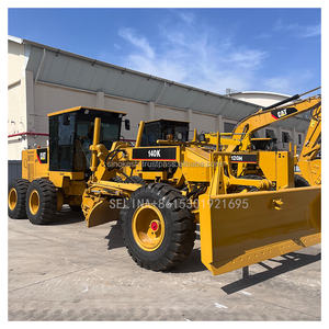 Caterpillar 140K niveleuses à lame chenillée minerai gravier niveleuse de route roue hydraulique niveleuses à moteur d'occasion à vendre - Product Image 5