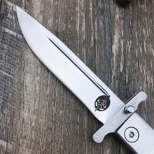 Navaja de Bolsillo Rusa de Alta Calidad OEM, Hoja 440C, Funda de Cuero, Plegable, para Exteriores, EDC, Camping, Caza, Multiusos - Product Image 2