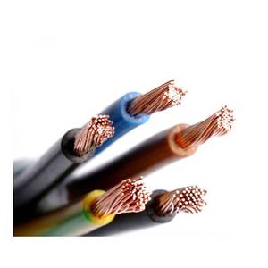 Câble électrique monobrin à âme pleine BVR <span class=keywords><strong>H07VK</strong></span> 2,5 mm, âme en cuivre 99,9 %, câbles électriques en PVC - Product Image 1