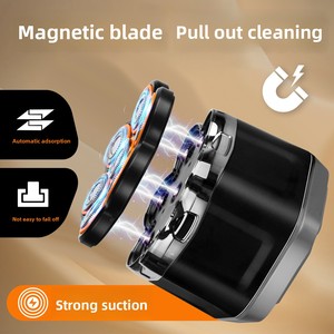 <span class=keywords><strong>Afeitadora</strong></span> eléctrica magnética de siete cabezales Kikido <span class=keywords><strong>para</strong></span> hombre, lavable en todo el cuerpo, con pantalla digital, resistente al <span class=keywords><strong>agua</strong></span>, cabezal de corte flotante - Product Image 3