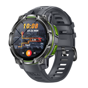Montre connectée GPS 1,46 pouce 1200 mAh 10 jours d'autonomie IPX8 étanche Boussole Altimètre Appel 107 modes sportifs - Product Image 1