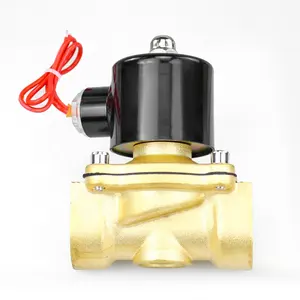 금관 악기 전기 솔레노이드 벨브, 1/2 "220V 공기 벨브는 물 공기 가스 연료 기름을 위해 일반적으로 Colsed