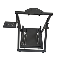 NBL X Style Steel Material Car Racing Games Simulator Bracket Support de volant de course pliable et réglable