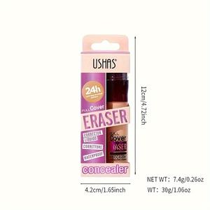 Nuevo <span class=keywords><strong>Corrector</strong></span> <span class=keywords><strong>con</strong></span> Aplicador <span class=keywords><strong>de</strong></span> <span class=keywords><strong>Esponja</strong></span> para <span class=keywords><strong>Ojeras</strong></span>, Pecas, Acné, Pigmentación e Imperfecciones, Base Líquida Humectante <span class=keywords><strong>de</strong></span> Larga Duración - Product Image 6