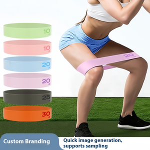Non-slip Stretch <b>Band</b> Durable Training Silicone Resistance <b>Band</b> 6S Fitness Long Yoga <b>Band</b> Fitness Sports Elastic <b>Bands</b> - Product Image 2
