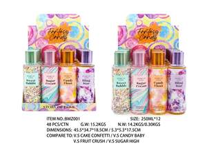 Meilleure Vente Parfum Victoria's <span class=keywords><strong>Secret</strong></span> 250 ML Spray Pailleté pour le Corps Parfum Longue Durée pour Femme - Product Image 5