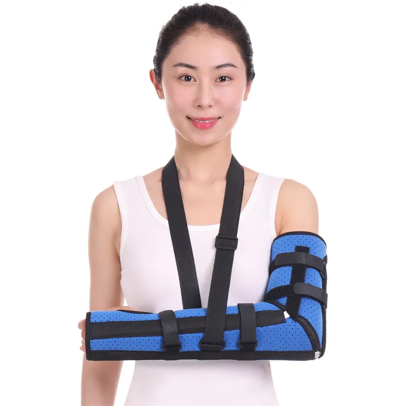 Khuỷu tay doanh cố định cú đúp cẳng tay Sling gãy nẹp khung cổ tay doanh cố định dây đeo