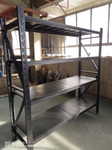 מחסן עבודה כבד מותאם אישית מדפים המוסכים מדפים פלדה מחסן מדף אחסון מתכת מדף אחסון מתכת - Product Image 4