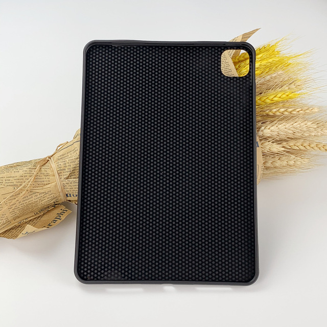 AilesTecca Slim Hybrid Soft Tpu Shockproof Matte Black Tablet Case for Itel Vista Tab 30 Tablet Cover