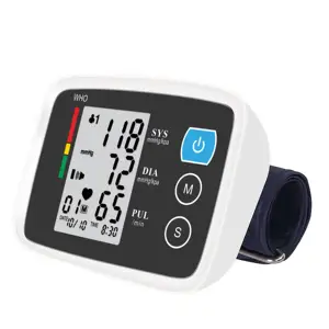 Monitor tekanan darah Digital, Monitor tekanan darah Digital akurat, Tensiometros, lengan atas, Monitor tekanan darah Digital otomatis untuk penggunaan rumahan