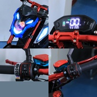 Moto électrique haute performance personnalisable avec batterie au plomb pour adultes – Vélo électrique à grande vitesse